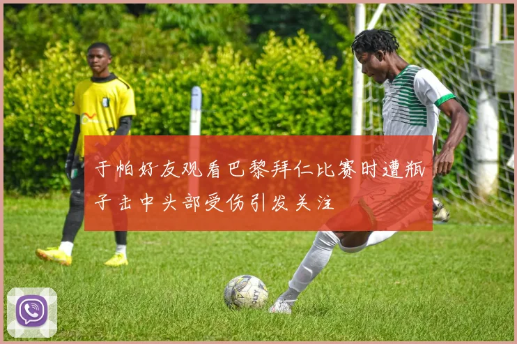 于帕好友观看巴黎拜仁比赛时遭瓶子击中头部受伤引发关注
